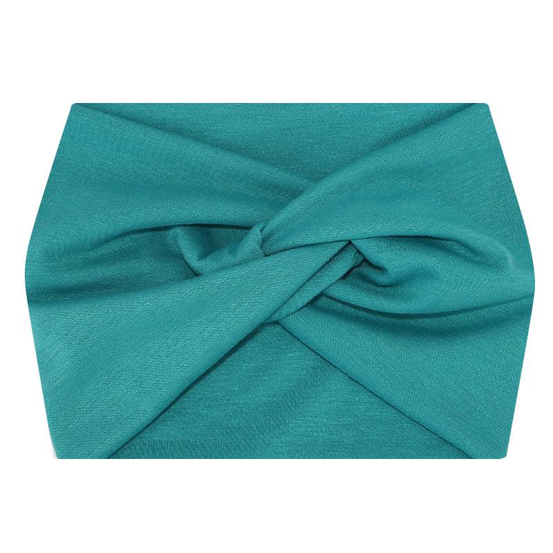 Afro breites elastisches Stirnband für Damen: Schweißabsorbierendes Yoga- & Lauf-Haarband.