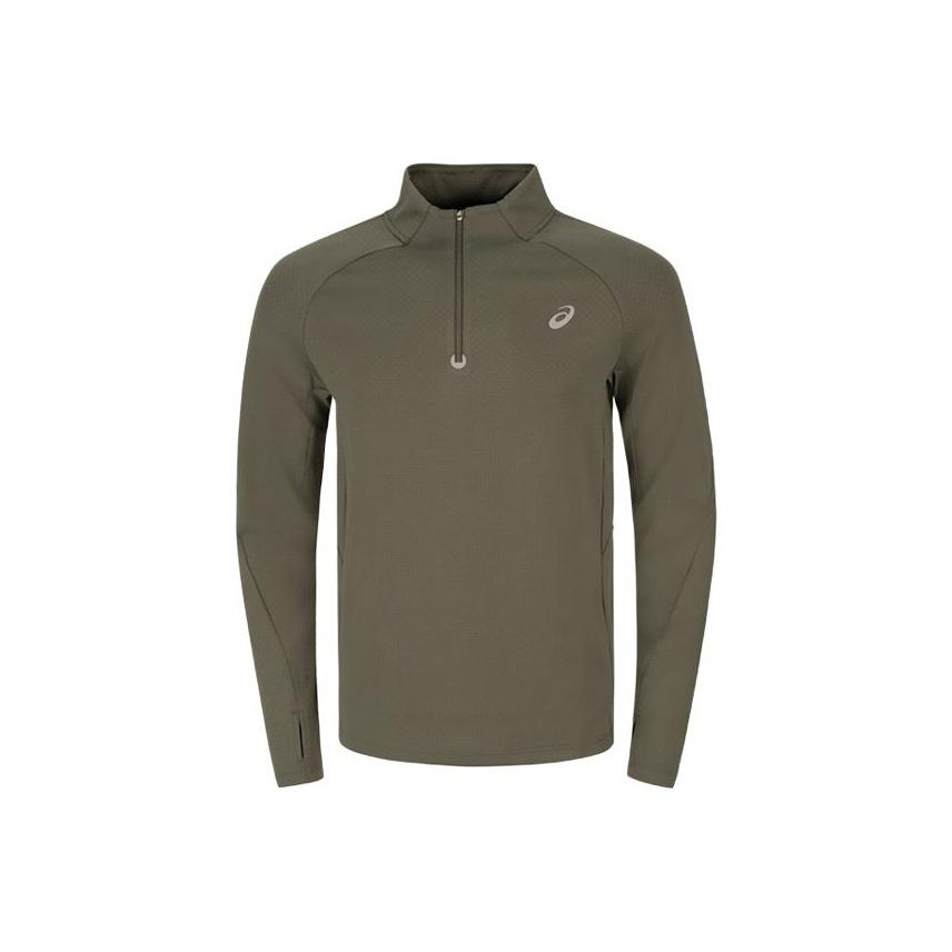 

Asics Серия «Спортивный образ жизни» Воротник-стойка Удобная Теплая Футболка с длинным рукавом Мужские топы 2011D476-300 L