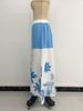 Summer 2026 High Waist A-Line Color Block Skirt for Women