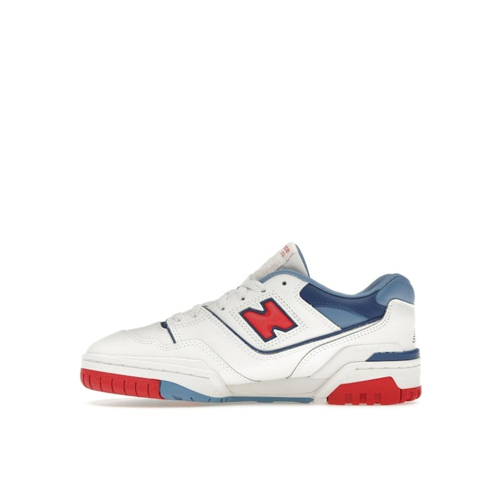 New Balance 550 Big Kid Red Atlantic Blue Kids Sneakers White True-Red GSB550CH