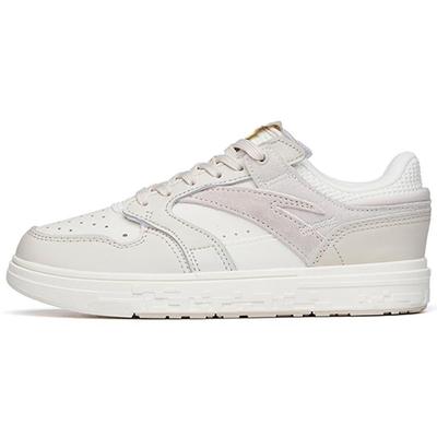 Platform Slip Resistant Cushioning Abrasion Resistant Low Top Skateboard Shoes Women's Gray White 122218050-6