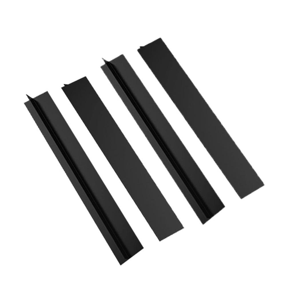 4pcs Silicone Stove Counter Gap Cover Heat Resistant Oven Gap Filler  Restaurant