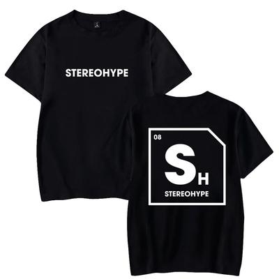James Hype Stereohype T-shirt Crewneck Short Sleeve Tee Unisex Women's Tshirt Hip Hop Clothes Unisex