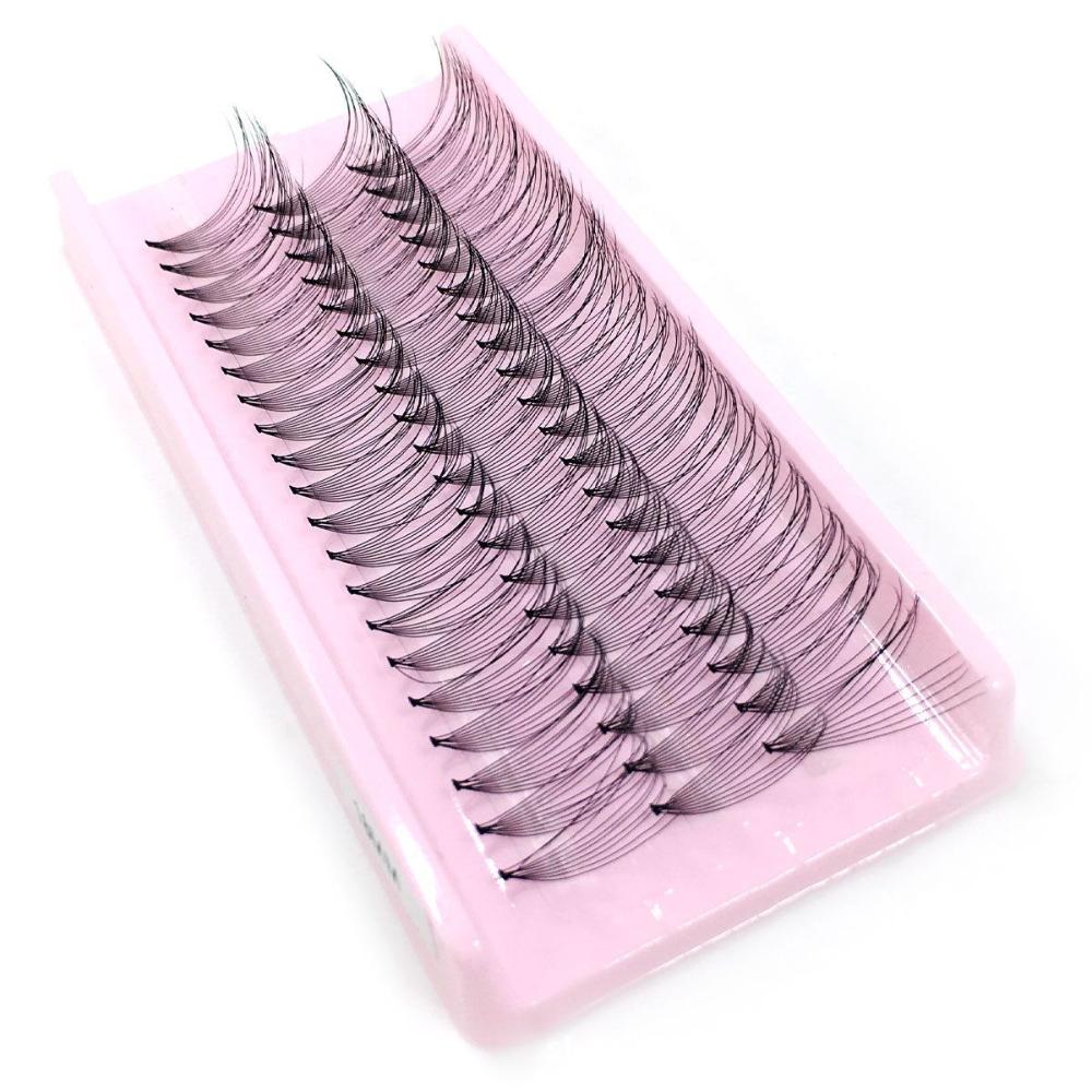 Individual Professional Eyelash Extension Grafting False Eyelashes Long Natural Volume Cluster 10D