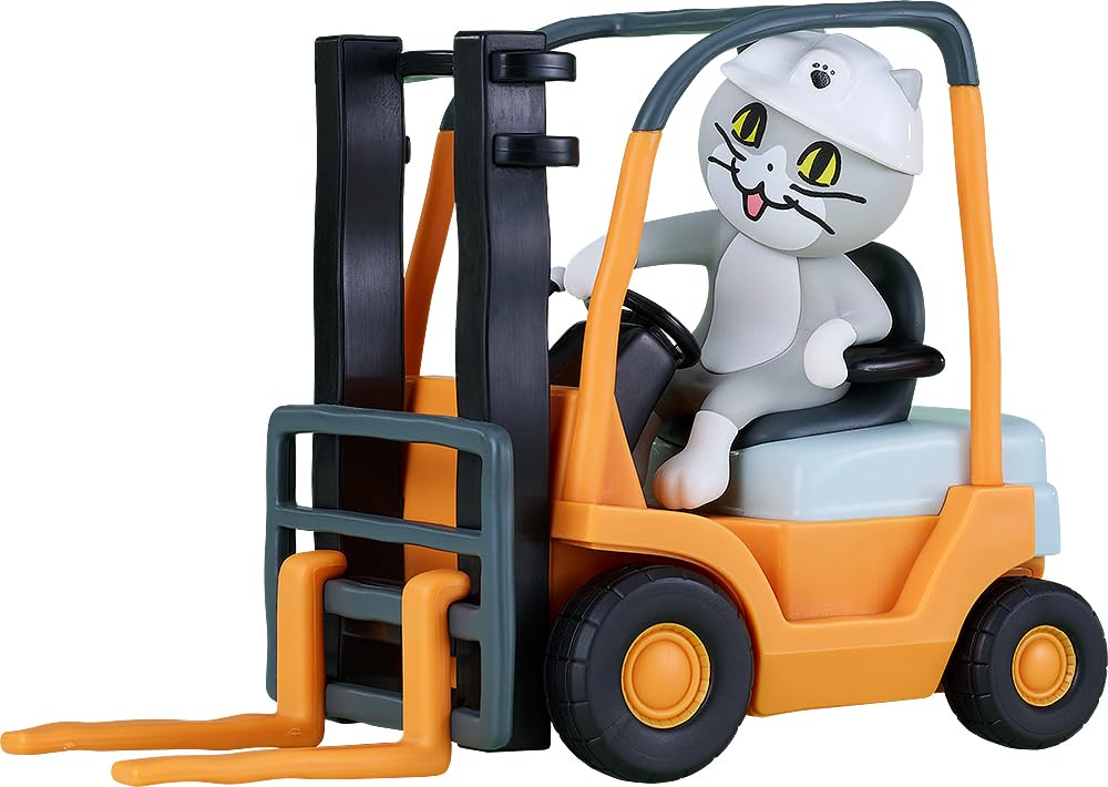 

GOOD SMILE COMPANY POP UP PARADE Work Cat Plastic Painted Finished Figure Run! Non-scale