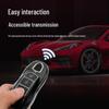 Silver Key Case for Porsche Macan - Decorative Shell for Older Models