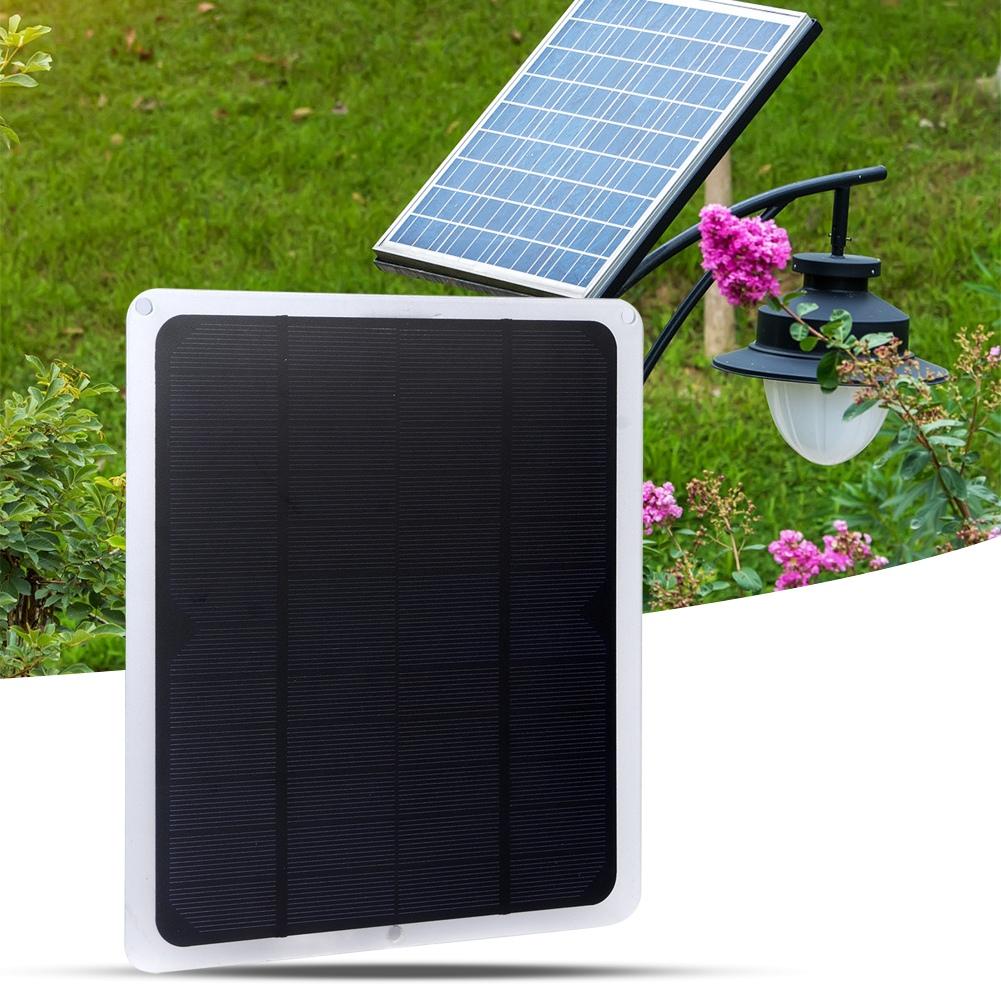10W Monocrystalline Silicon Solar Panel Battery Panel Photovoltaic Panels for USB Small Fan