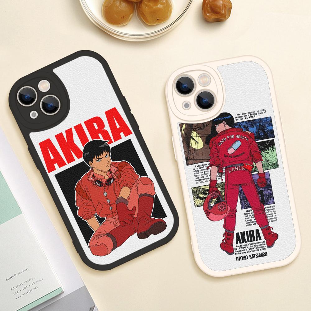 Akira 1988 Film Phone Case for Iphone 14 13 11 12 Pro MAX 13 12 MiNi 7 8plus 14 13 PRO X XS 12 11 XR Lambskin Protective Covers