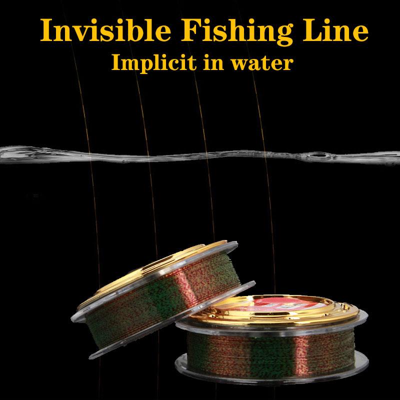 50m Fishing Nylon Line Carp Match Fishing Spot Invisible Line Main