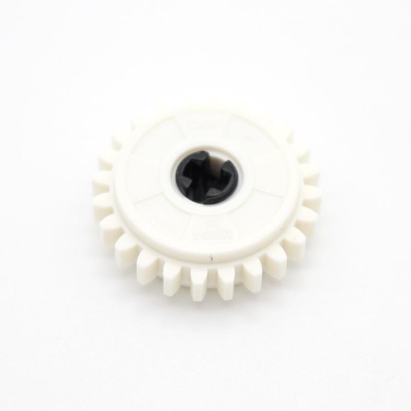 20 buc Piese Tehnologice 60c01 Roată Dințată 24 Dinți Ambreiaj Cărămizi Accesorii Bloc de Construcție Mașinărie DIY Compatibilă cu Jucării pentru Copii