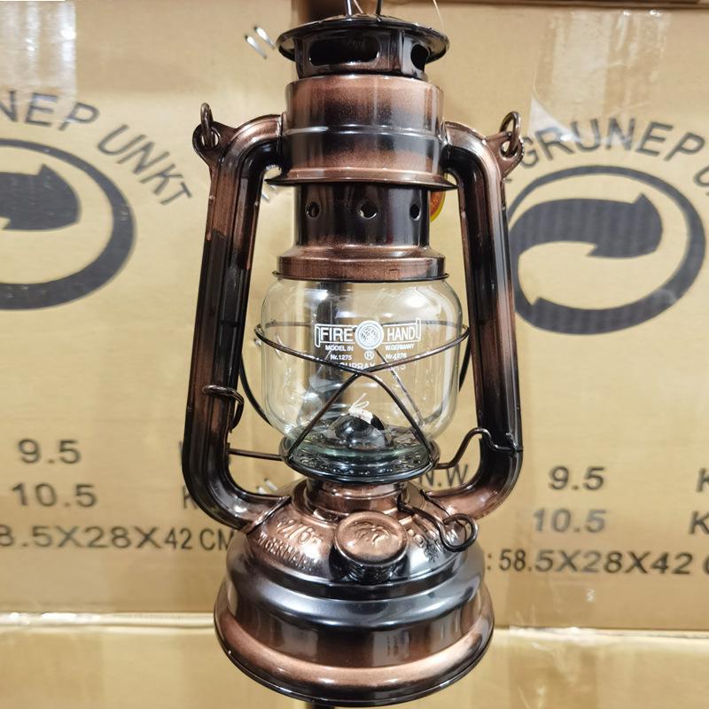 

Ретро керосиновая лампа Firehand 276 - Немецкое издание для кемпинговой палатки и атмосферы на открытом воздухе