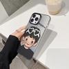 High-End Cartoon Couple Phone Case for Apple 16, 15 Pro Max, and 14
