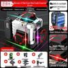 High-Precision 12-Line German Laser Level - Red, Green, Blue & Purple