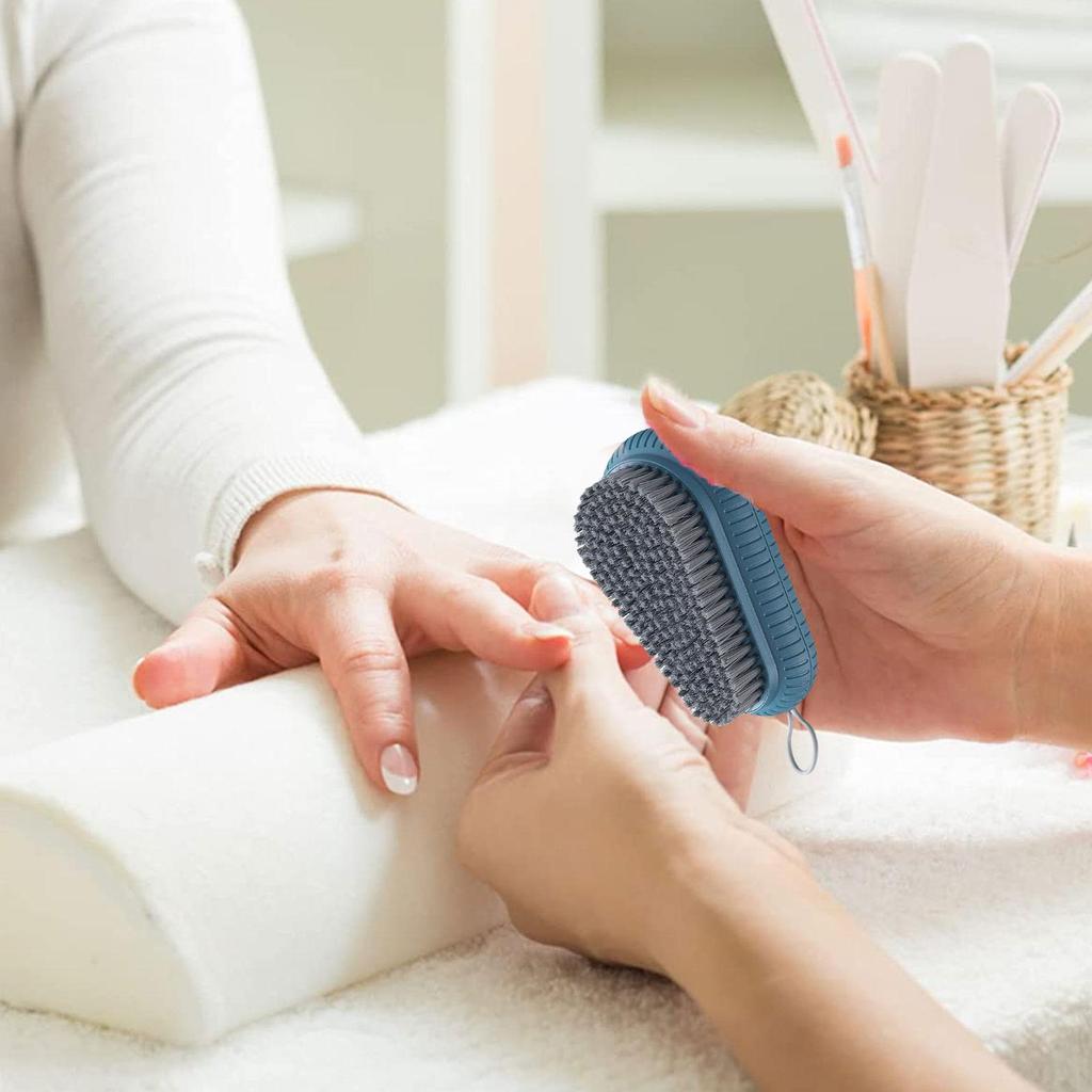 Heavy Duty Nail Brush Scrubbing Soft Art Nail Brush Remove Dirt Practical Fingernail Manicure Tools Care Pedicure Hand Cleaning