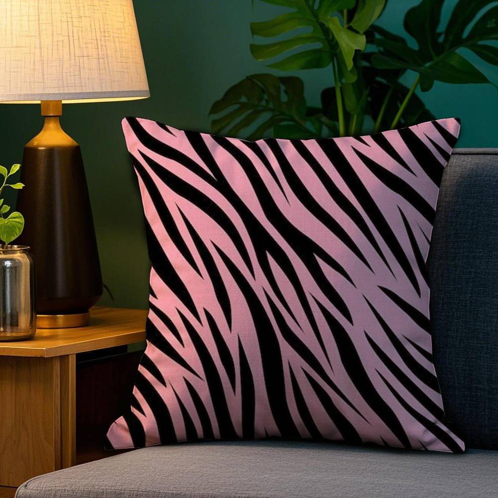 Y2k Fashion Leopard Print Pillow Case Plush Fabric Soft Double Sided Print Sofa Cushion Cover Throw Pillow Covers