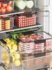 Large Capacity Transparent Food-Grade Storage Box for Fridge & Freezer