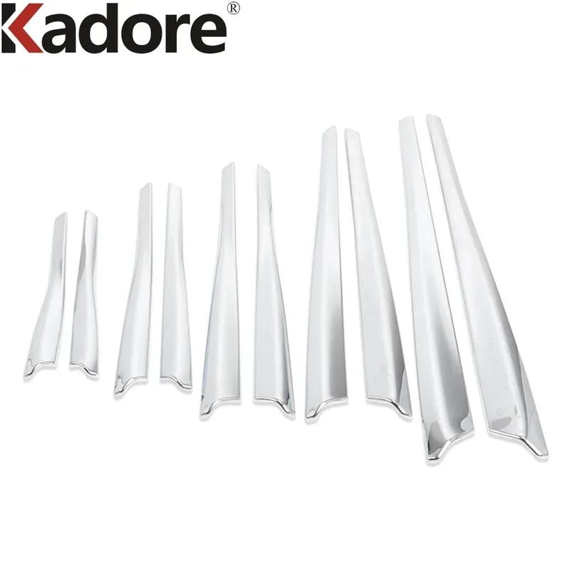 Front Fog Light Lamp Cover Trim For Toyota Voxy Noah R80 2017 2018  Chrome Car Head Foglight Foglamp Strip Accessories