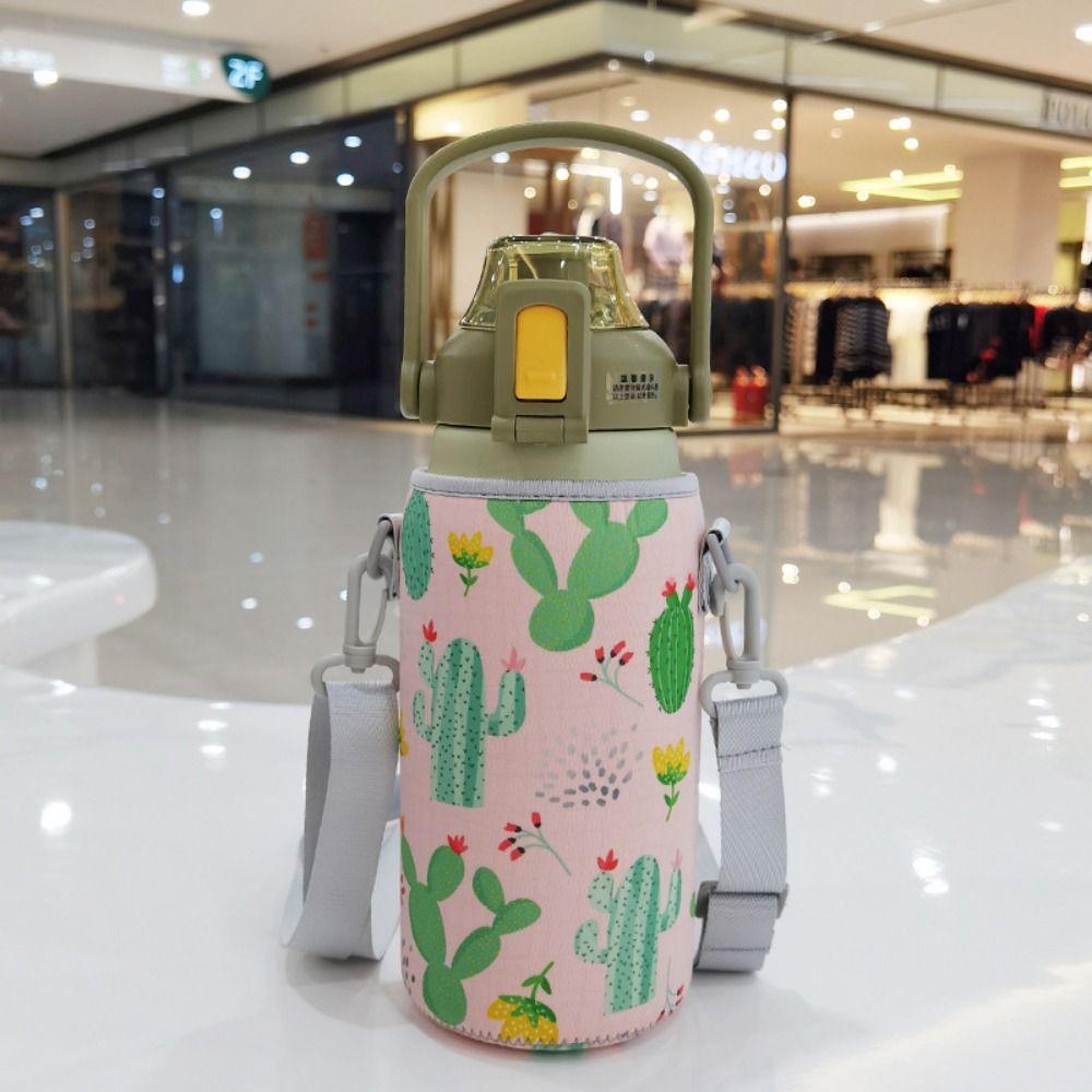 For Cile 1300/1700ml With Strap Vacuum Cup Sleeve Water Bottle Case Water Bottle Cover Cup Sleeve