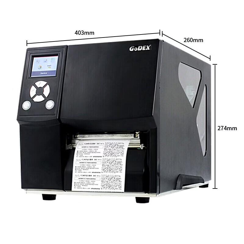 GODEX ZX430i+ Industrial Thermal Transfer Label Printer CN plug (adapter included)