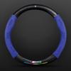 Carbon Fiber Car Steering Wheel Non-Slip Cover Accessory For BMW M Sport F06 F10 F15 F16 F20 F21 F25 F30 F32 GT F80 F82 X1 X3 X5 HC0