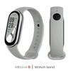 Sportarmband für Mi Band 8-8 NFC Ersatz miband9/8 Silikonarmband wasserdicht Uhrenarmbänder smart mi band 9 Zubehör