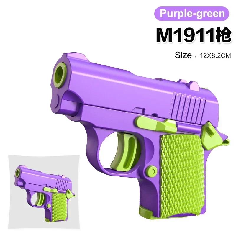 3D Printed Mini 1911 Guns Model Children'S Toys Fidget For Kids Adults Boys Stress Relief Toy Children Decompression Gift