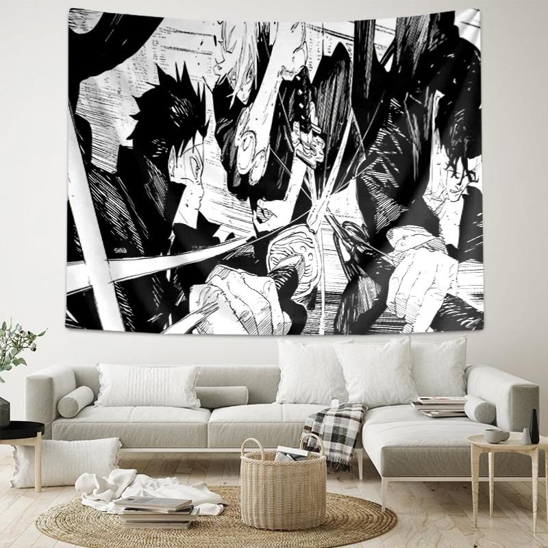 1pc Cool Anime K-Kagurabachi Tapestry, Living Room, Bedroom, Office, Party Decor, Ideal Festive Gift