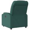 Recliner Chair Dark Green Fabric
