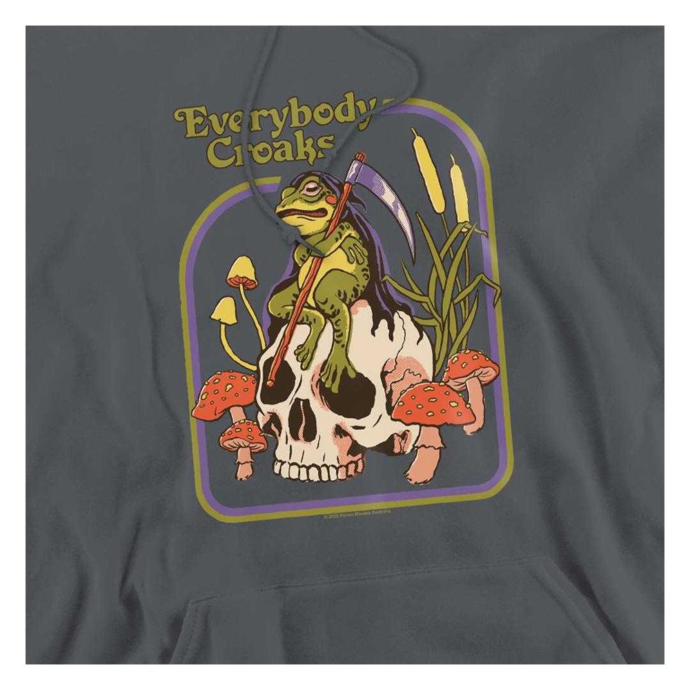 Steven Rhodes Unisex Adult Everybody Croaks Hoodie