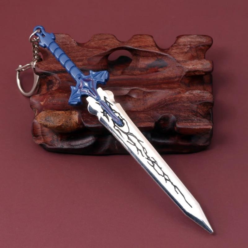 13cm/5.12in Solo Leveling Mini Katana Knife Metal Model Props Anime Peripherals Creativity Ornaments Collectible Boy Gift Crafts