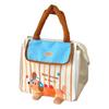 Cute House Lunch Box Bag Portable Food Thermal Handbag Practical Cartoon Lunch Bag  Home/Office