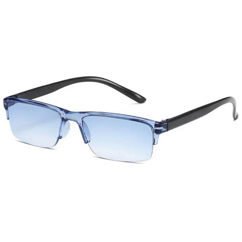 Fashion Presbyopia Glasses Ultra Clear Anti-Blue Light Black Technology Smart Zoom Glasses Optical Spectacle Computer Eyeglass