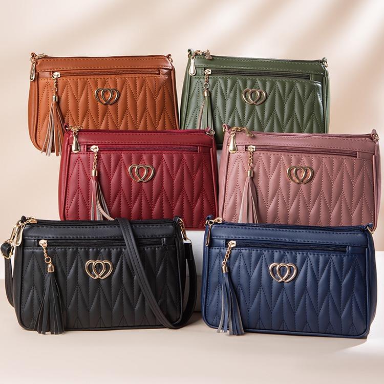 Crossbody Bag for Women In Summer Large Capacity Women's Bag for Women  High End Mobile Phone Bag Casual and Versatile Diamond Tassel Bag