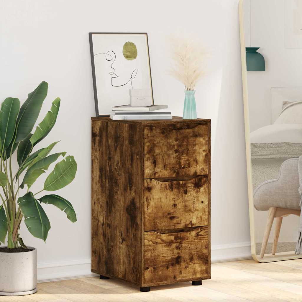 Storage Cabinet Smoked Oak 40 x 48 x 81 cm