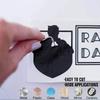 12x10in For Cut Matte Self Adhesive Craft Vinyl Sheet Film Stickers Making Sign DIY Xmas Cards Gifts Home Computer Cup Decor