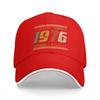 Vintage 1976 Limited Edition Baseball Cap Y2k Funny Trucker Hat Spring Men Adult Kpop Rock Baseball Caps