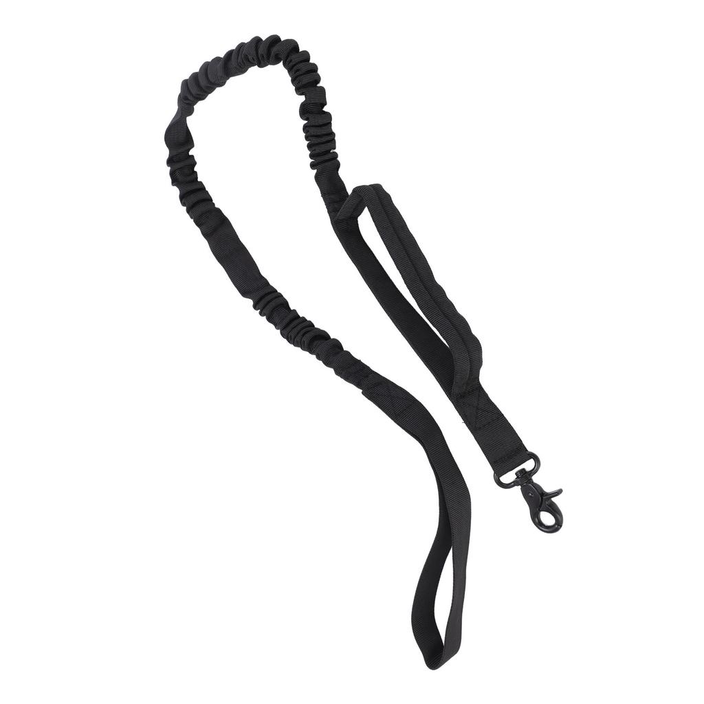 Heavy Duty Bungee Dog Leash Elastic s Rope with 2 Padded Control Handles for Military Dog Training Night Walking