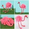 Flamingo Creative Novel Handmade Wooden String Puppet Toy