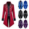 Medieval Tuxedo Steampunk Vintage Victorian Long Sleeve Windbreaker Medieval Vintage Suit Prince Costume For Men Men's Steampunk