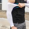 1 Pair Cycling Arm Sleeves Ice Fabric UV Solar Arm Sleeves Woman Men Sunscreen Running Cycling Sleeve Outdoor Sport Cycling