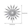 Creative Metal Windmill Outdoor Garden Wrought Iron Decoration