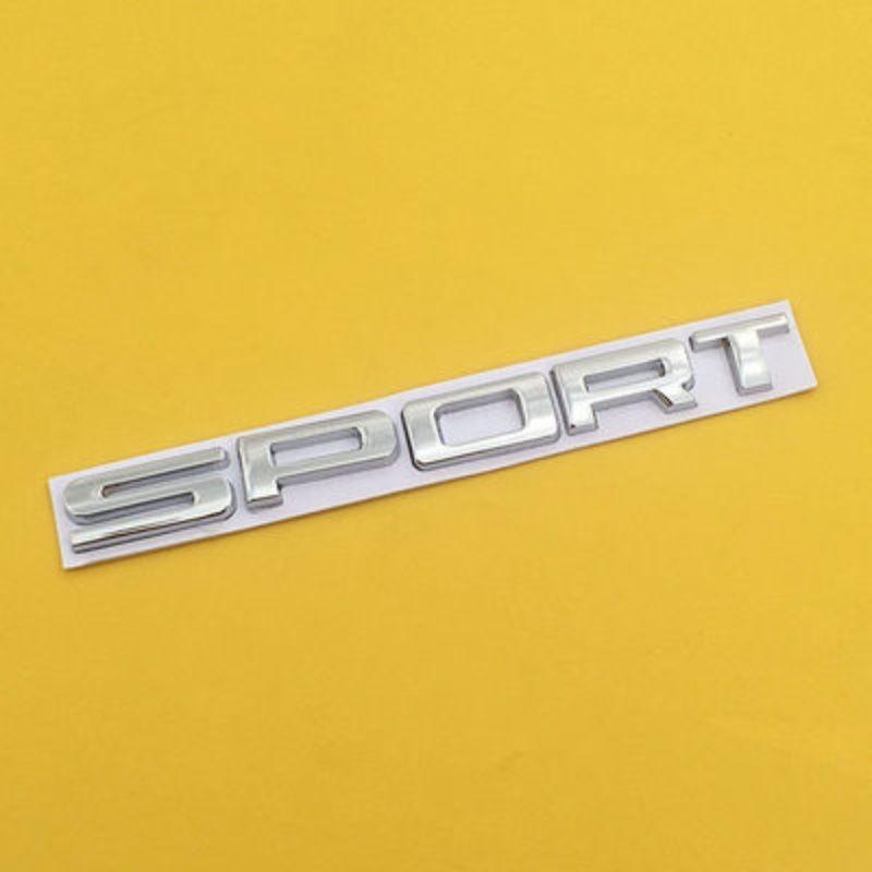 Car tail label sport letter sticker, sports three-dimensional metal modification after sticking body decoration car label