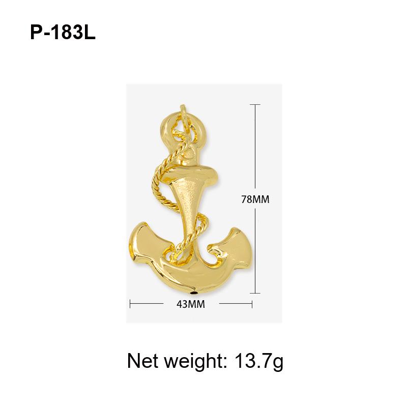 Pendant with Necklace For Women Men 24k Gold Plated Copper 33 Designs Wholesale Fashion Zircon For Daily Wear Anniversary