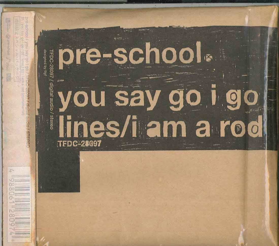 

CD PRE-SCHOOL - You Say Go I GO TFDC28097 TOYS Japan Japanese Pop/Rock Used