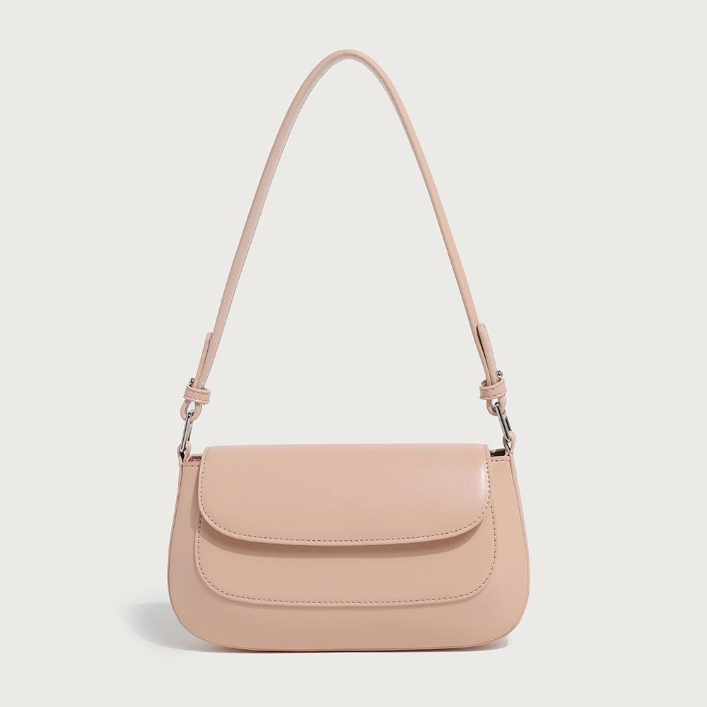 Trendy Saddle Bags Women Synthetic Leather Versatile Shoulder Bag Sewing Design Crossbody Bags for Female