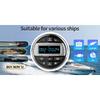 Marine RadioMP5 Player Boat Stereo For Yacht RV ATV UTV Golf Cart FM AM RDS Digital Media Audio Bluetooth IPX5 Waterproof