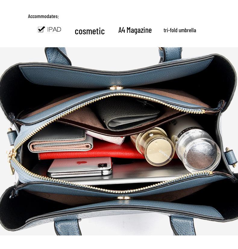 Crocodile Pattern Women's Handbag - 2025 New Large Capacity Tote for Commute & More