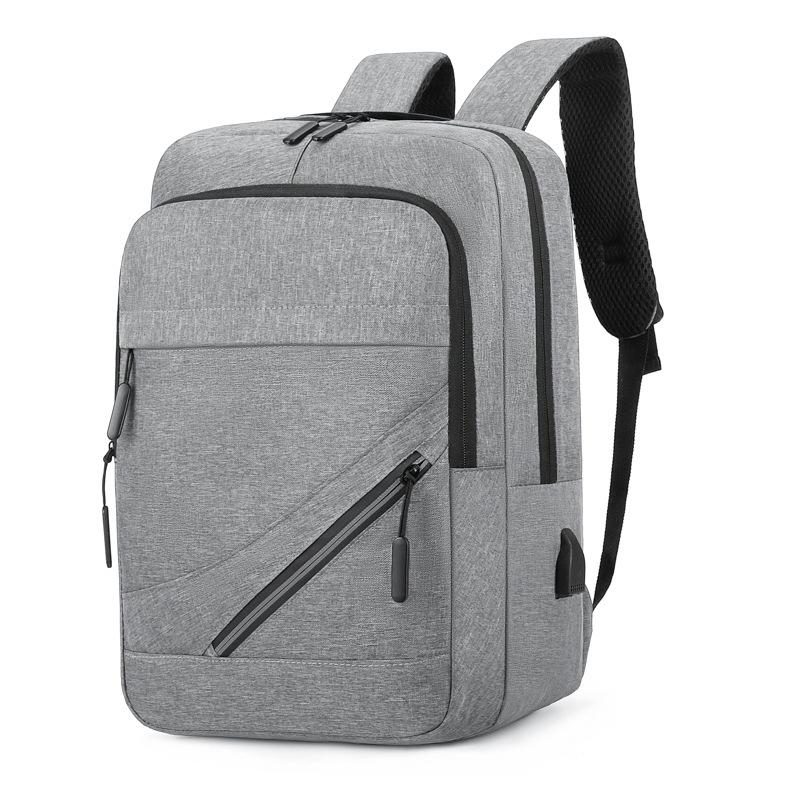 Computer bag backpack large capacity backpack multi-function usb charging new high-end schoolbag business