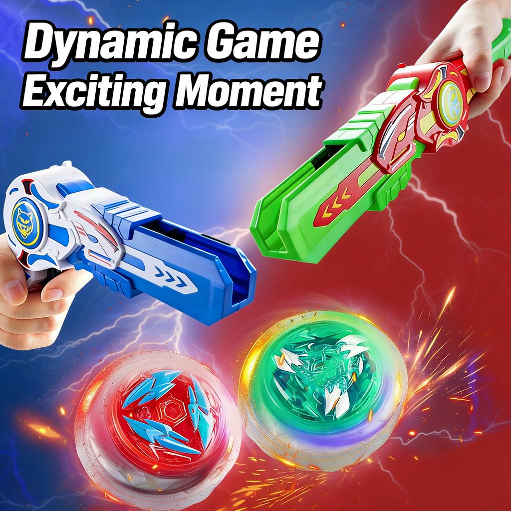 Spinning Top Launching Toy for Outdoor & Indoor Play