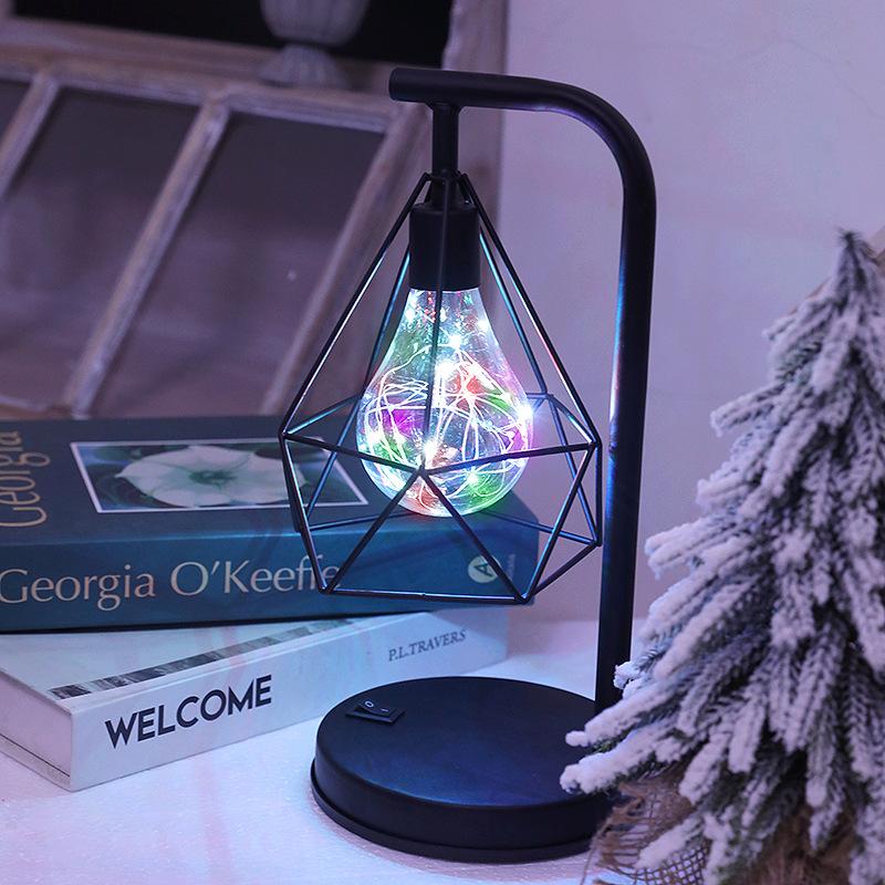 LED Shaped  Lamp Home Atmosphere Decoration Desk Lamp Christmas New Product Creative Night Lamp Desk Lamp